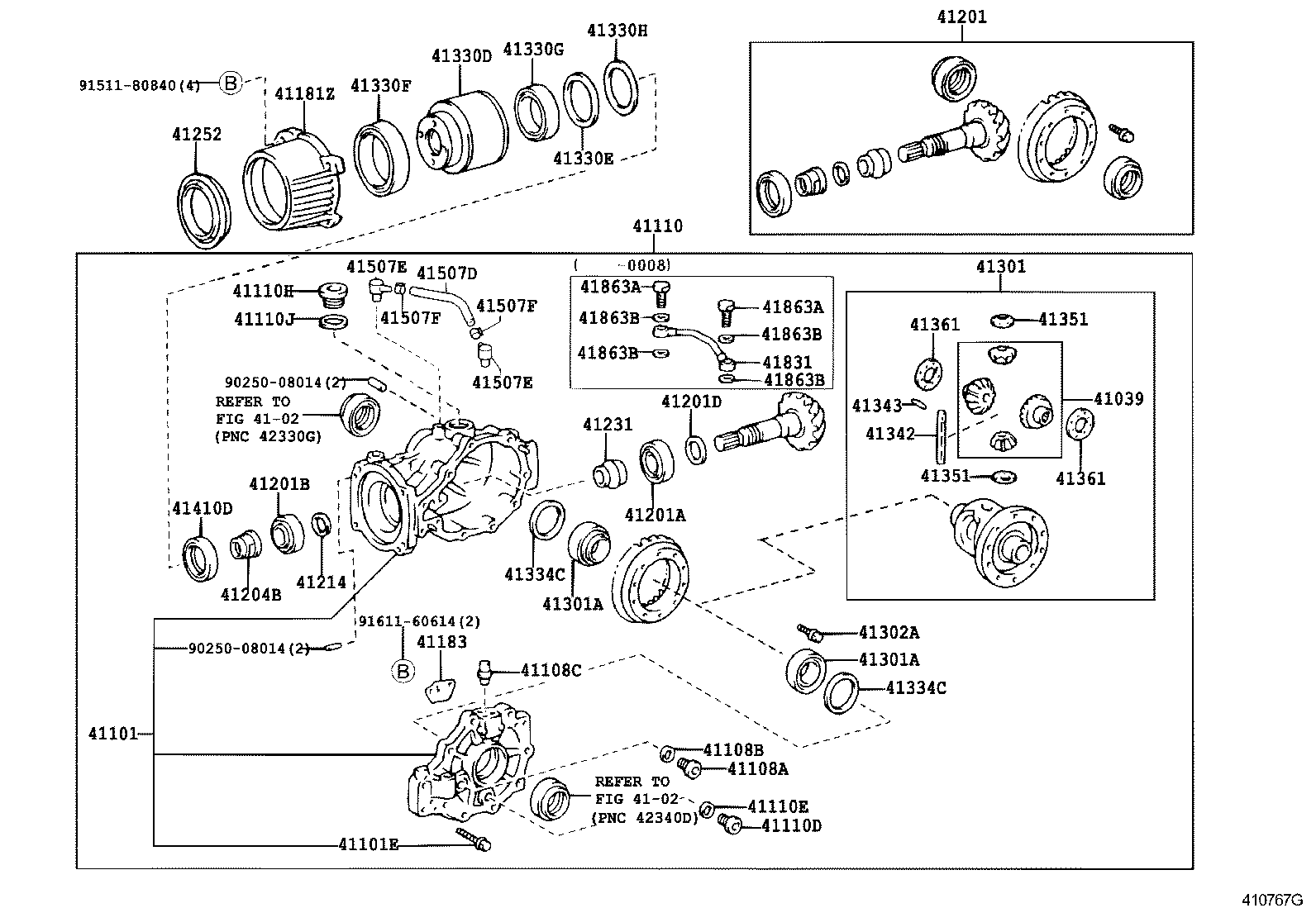 41330-33010 COUPLING ASSY, TRANSMISSION product image