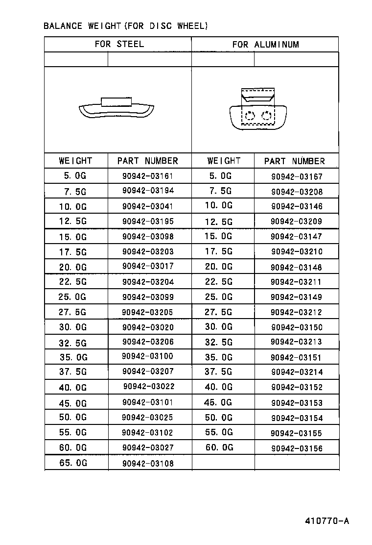 42652-1A310 TIRE product image