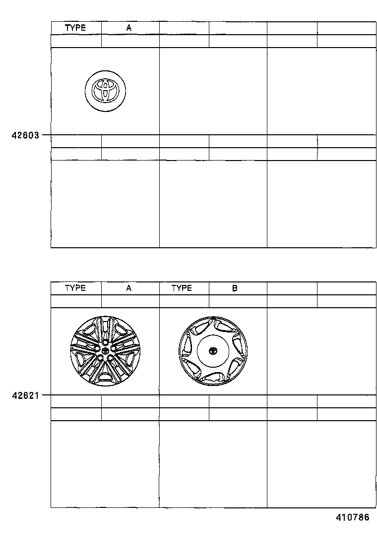 42602-32010 CAP, WHEEL product image