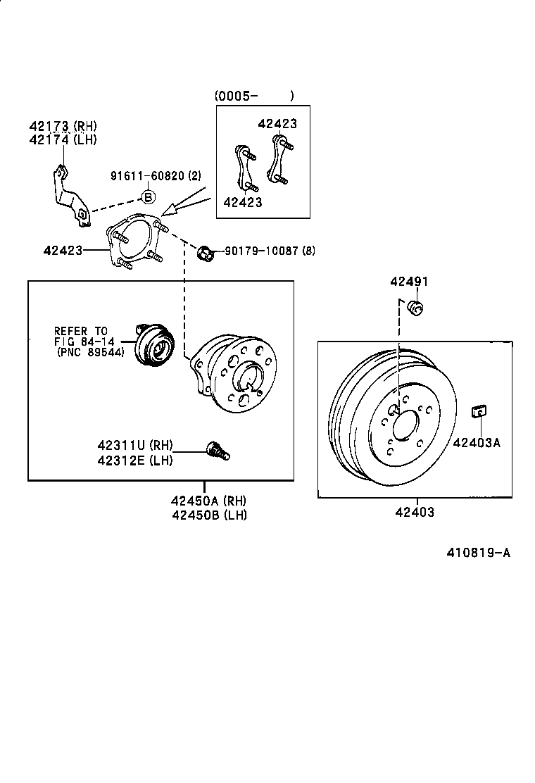 42370-49067 SHAFT ASSY, REAR DRIVE OUTBOARD JOINT, RH product image