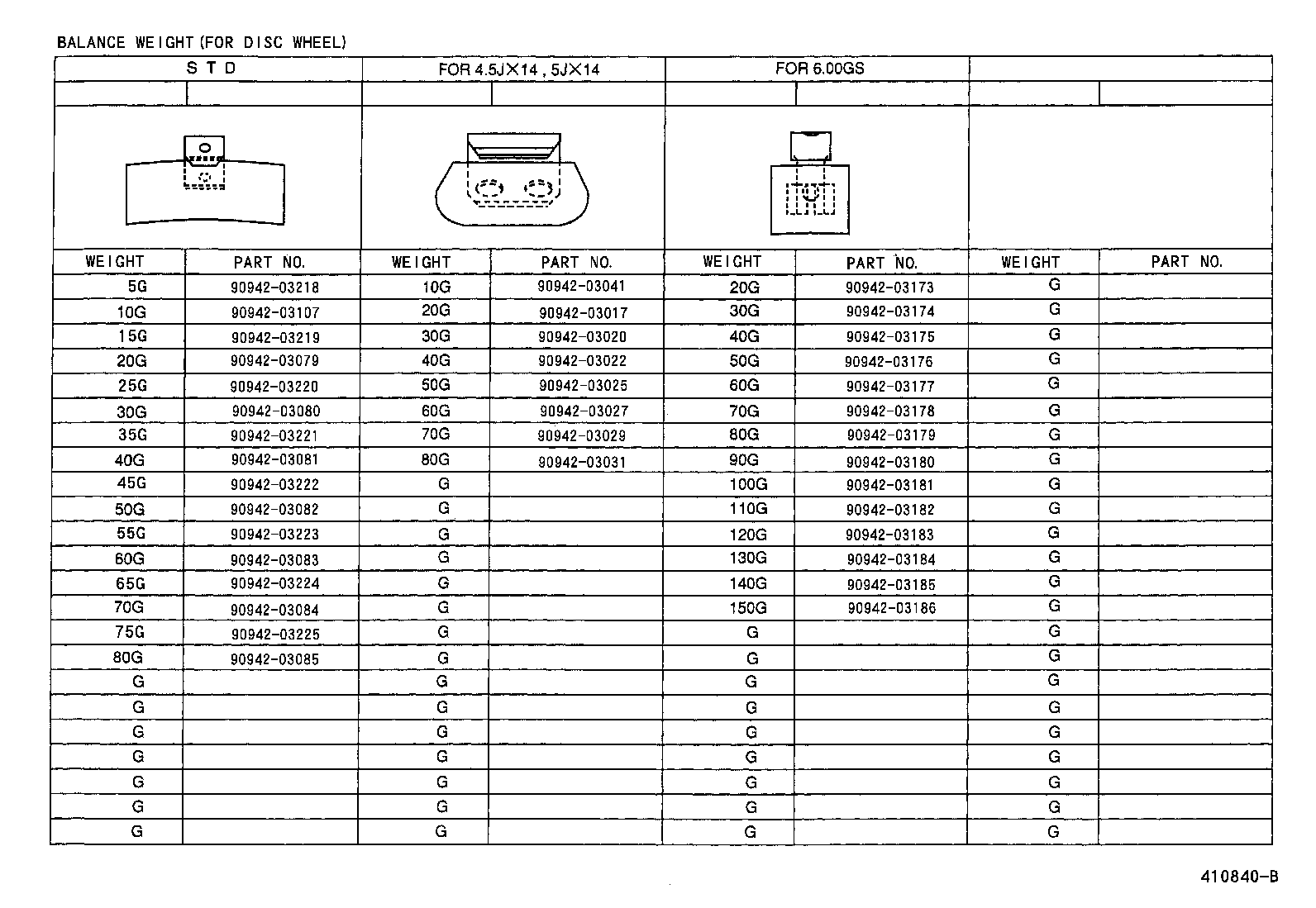 42605-36090 TIRE product image