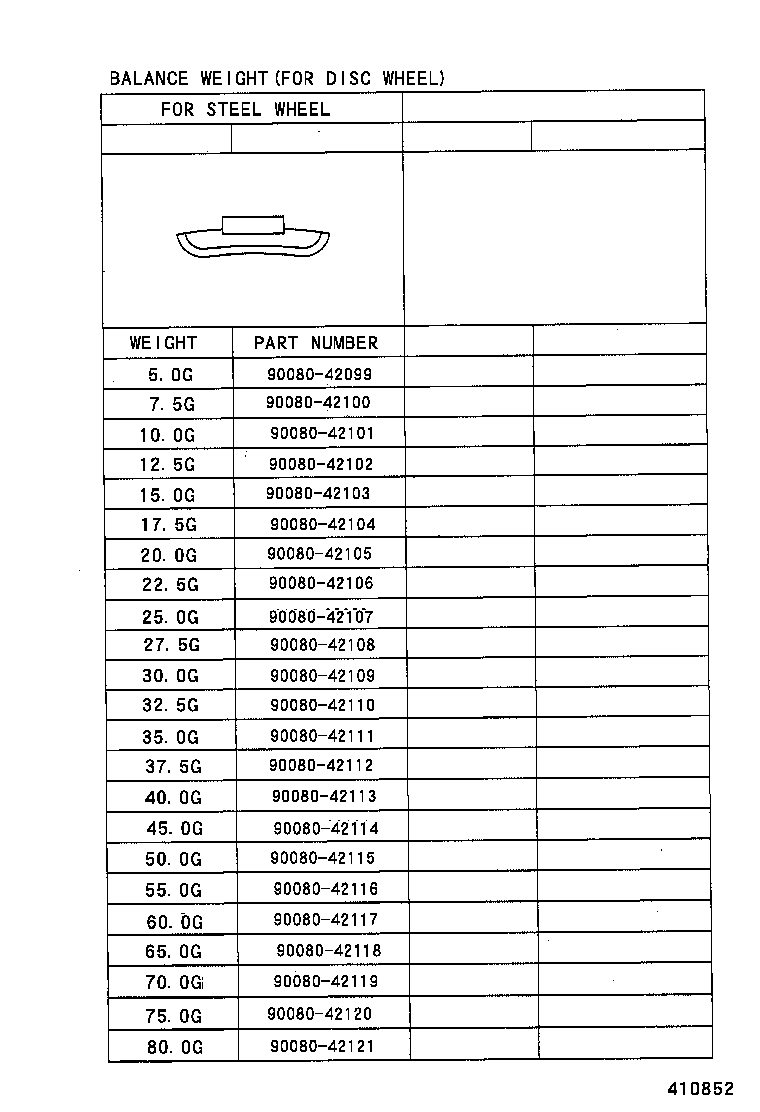 42602-12480 CAP, WHEEL product image