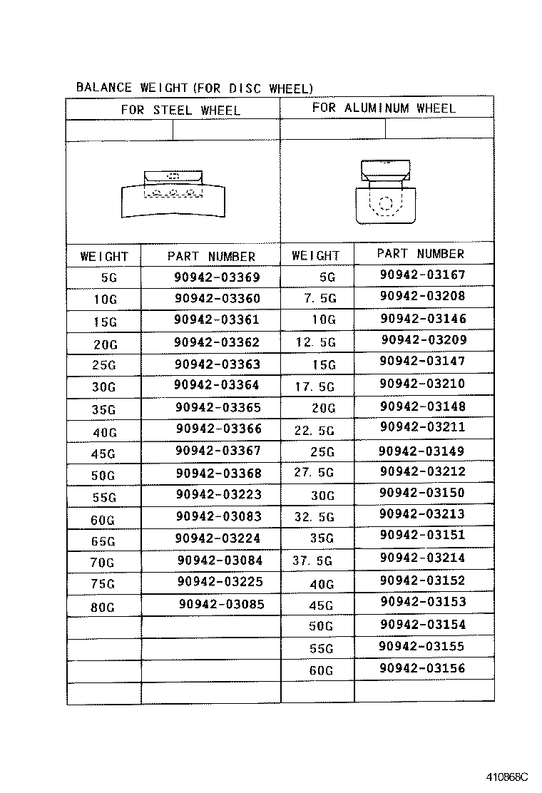 42652-60412 TIRE product image