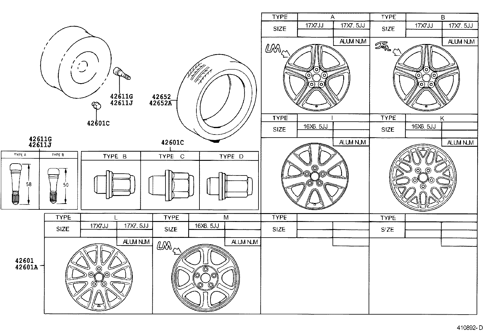42652-53140 TIRE product image