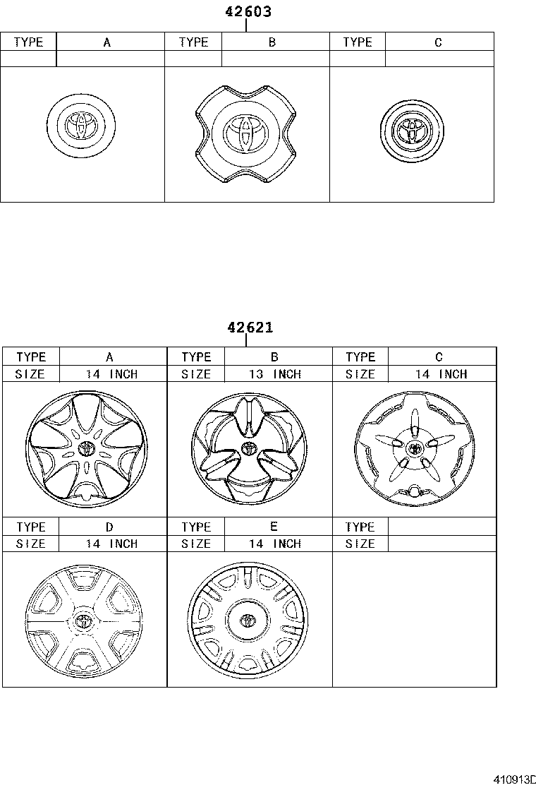 42602-52030 CAP, WHEEL product image