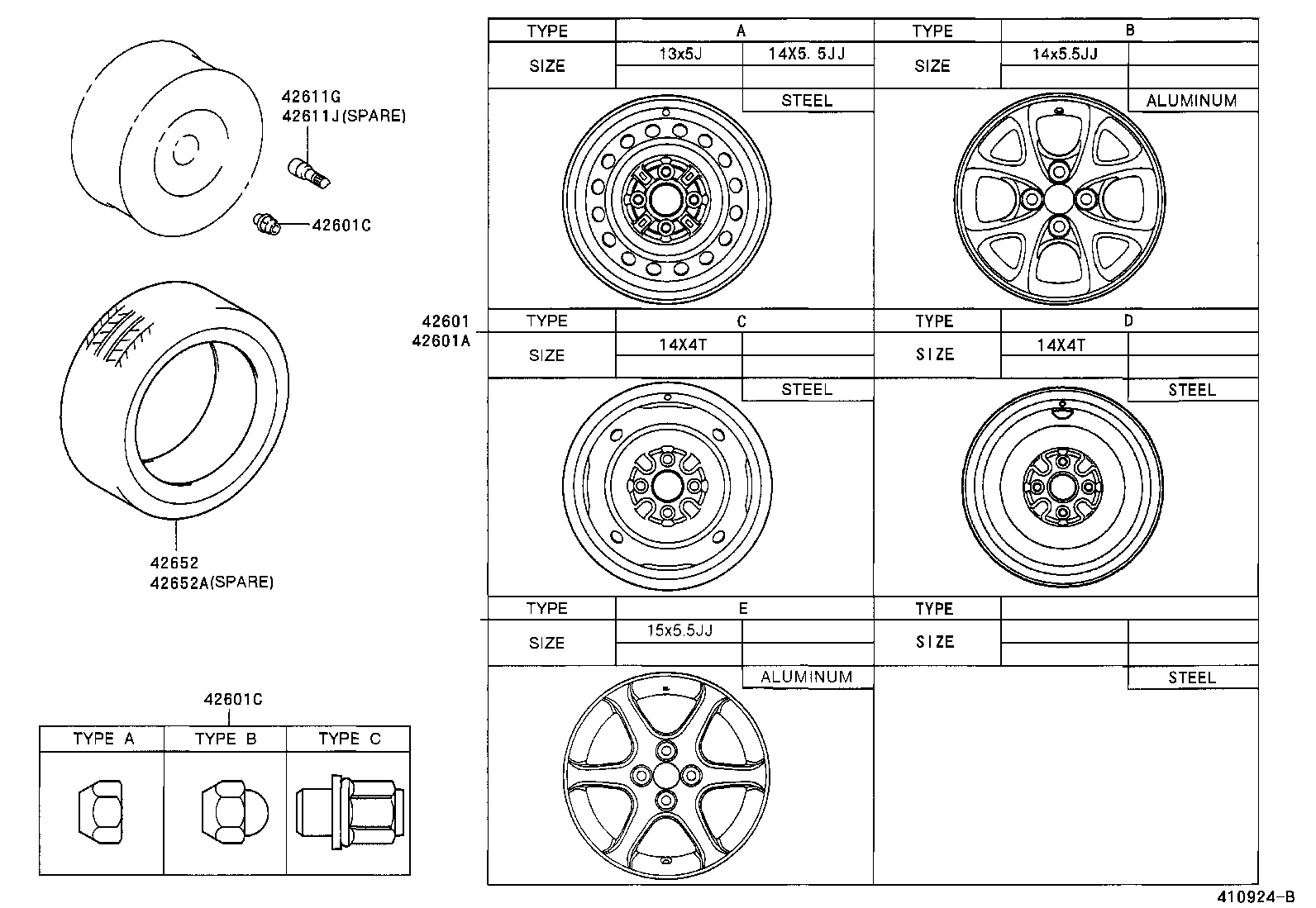 42602-52030 CAP, WHEEL product image