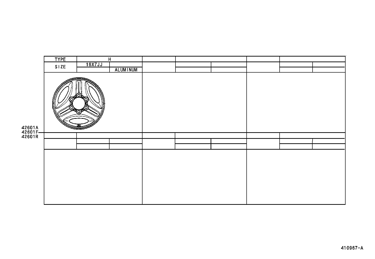 42652-60381 TIRE product image