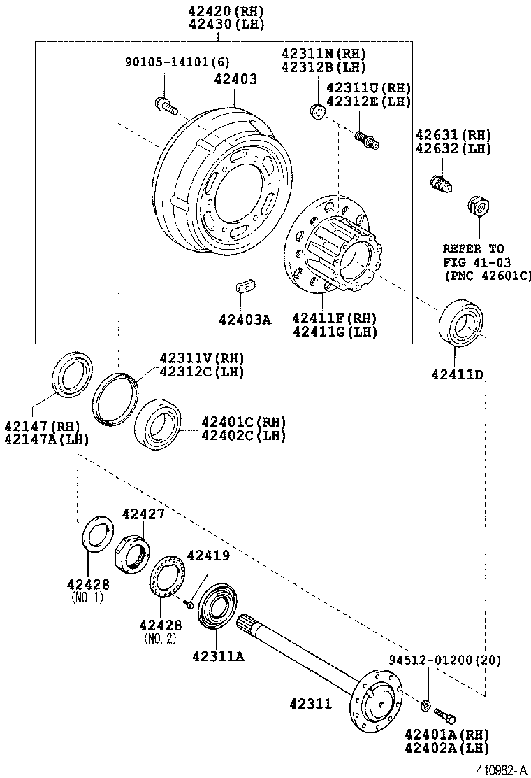 42311-37060 SHAFT, REAR AXLE product image