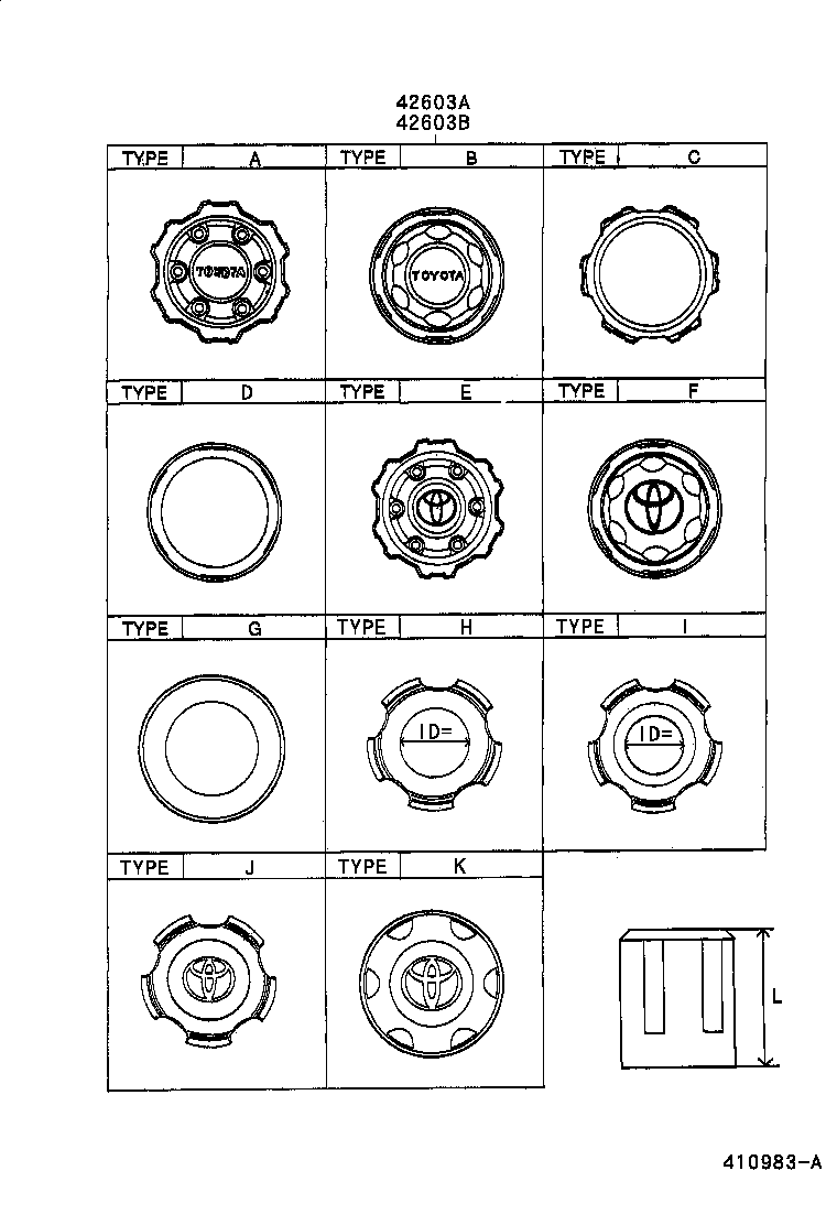 42610-60101-03 WHEEL, DISC product image
