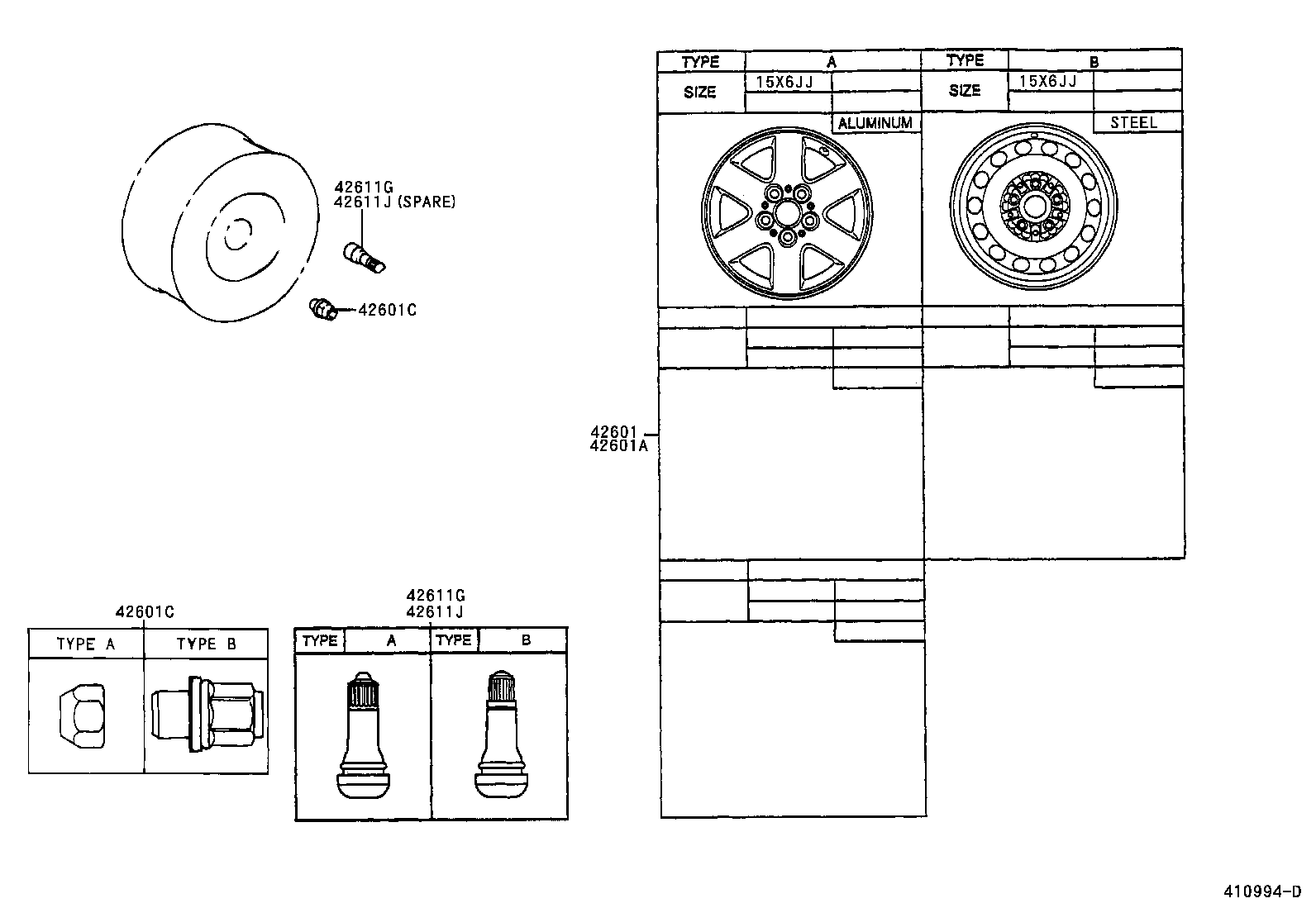 42611-AC030 WHEEL, DISC product image