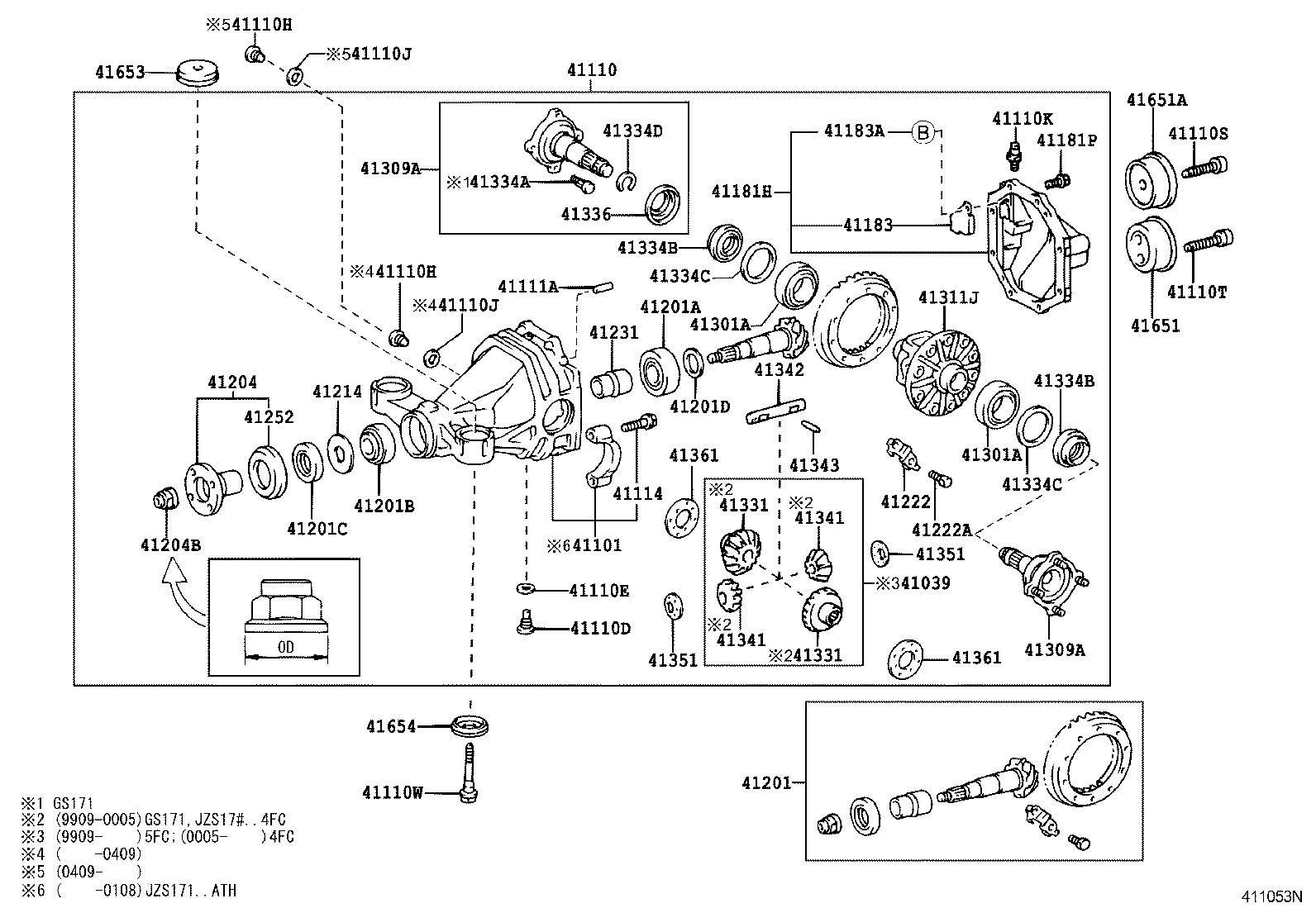 90366-35117 BEARING (FOR REAR DRIVE PINION REAR) product image