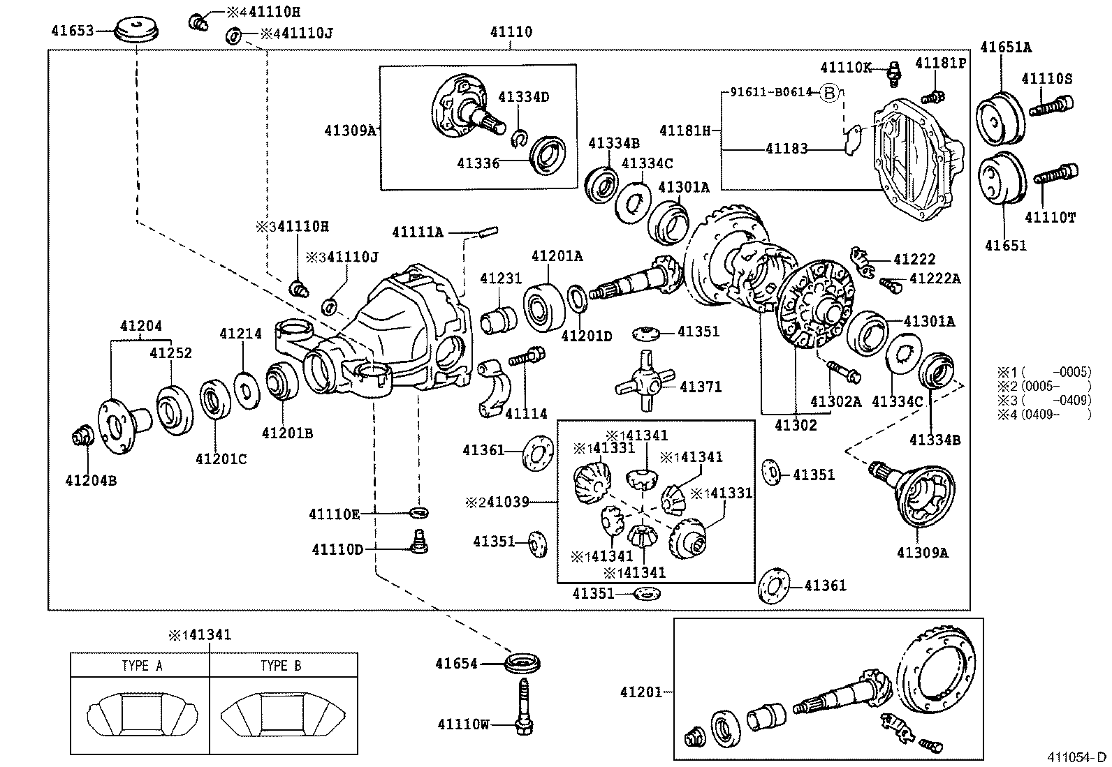 90366-35117 BEARING (FOR REAR DRIVE PINION REAR) product image
