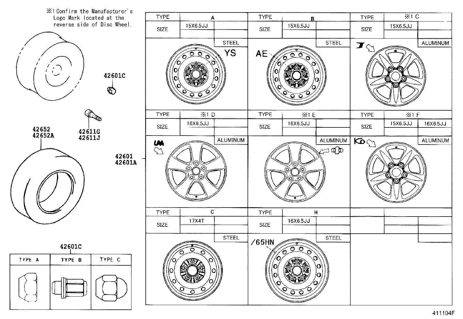 42602-28360 CAP, WHEEL product image