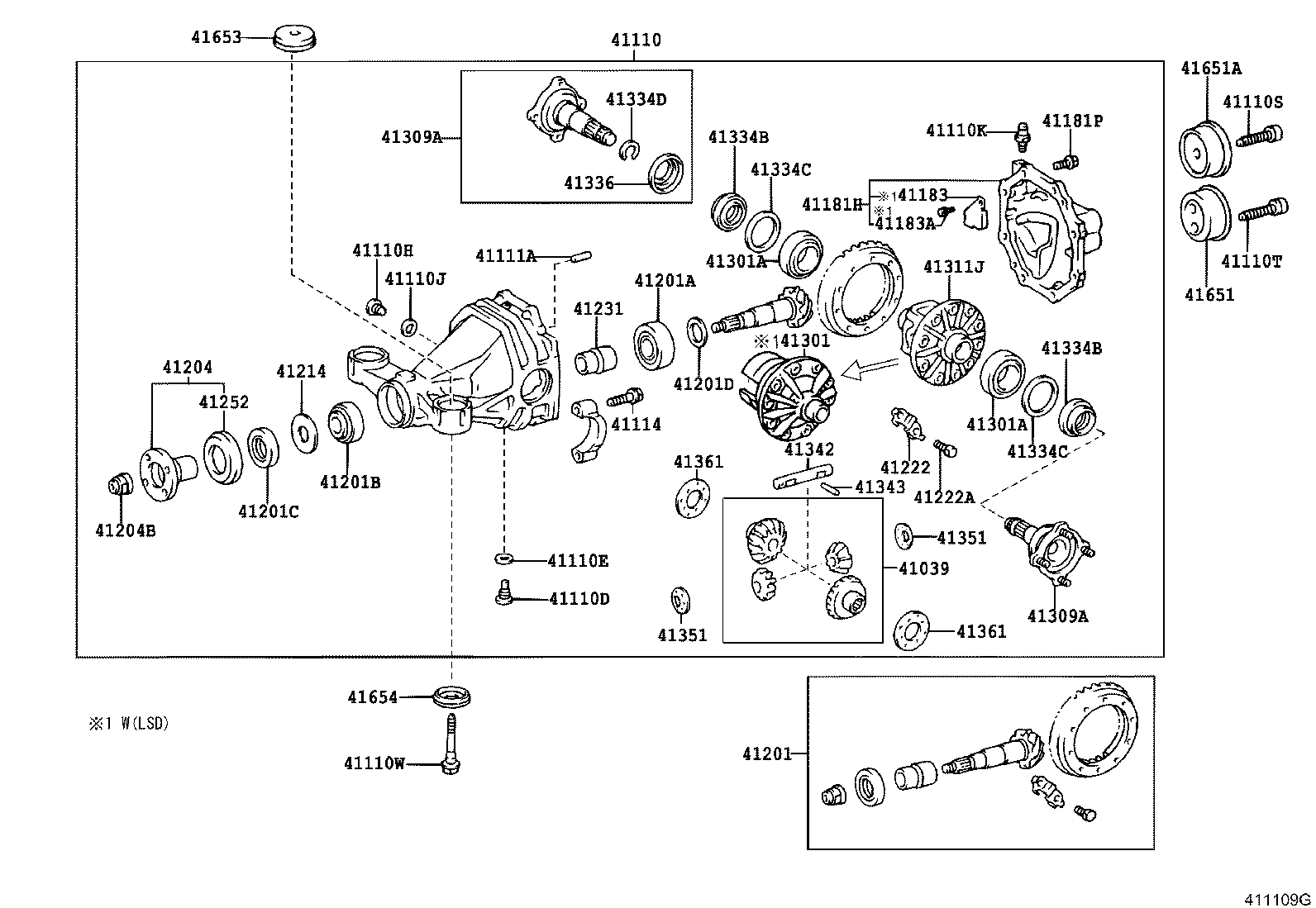 90311-38071 SEAL, OIL (FOR REAR DIFFERENTIAL SIDE GEAR SHAFT) product image