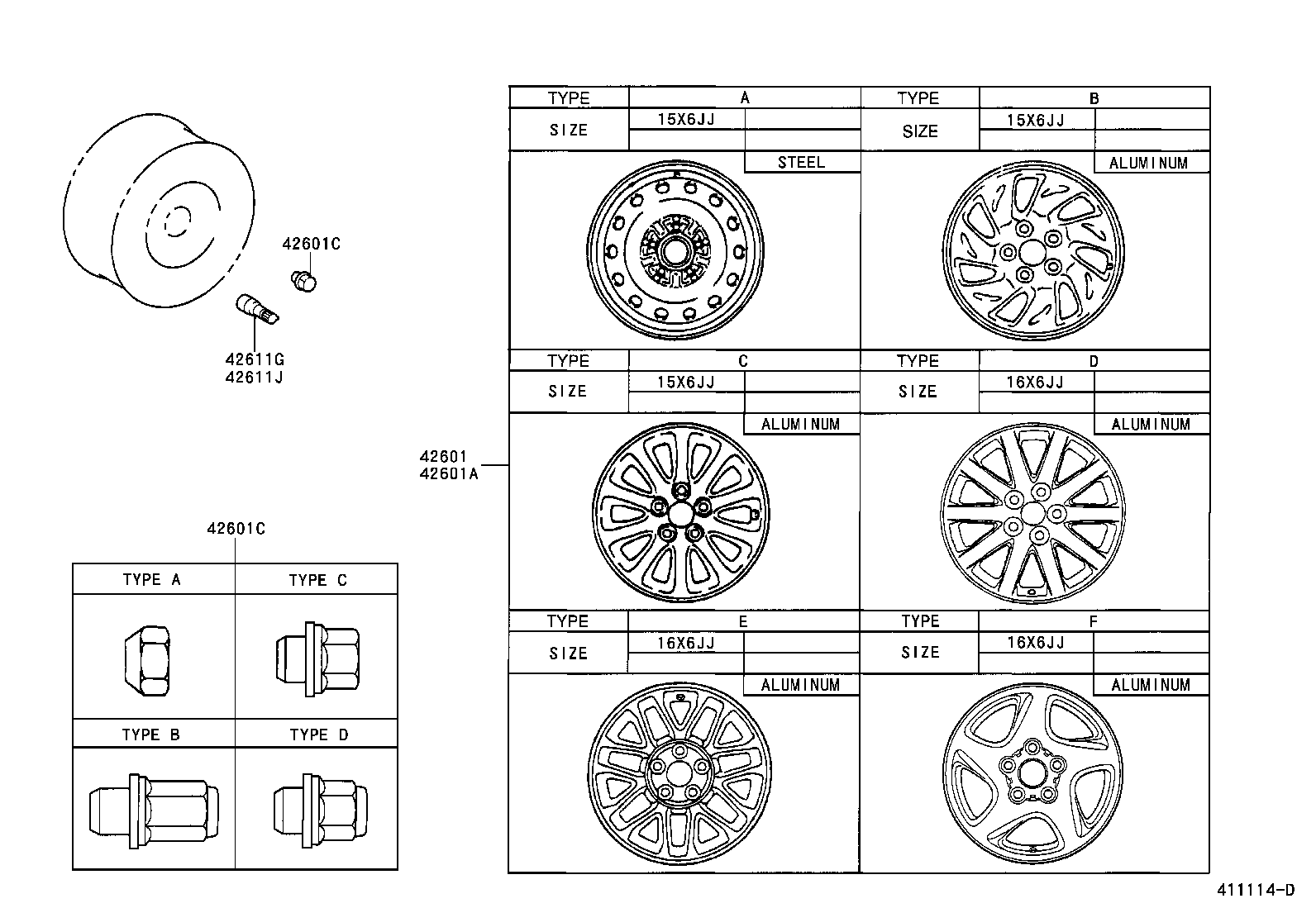 42603-YF030 ORNAMENT SUB-ASSY, WHEEL HUB product image