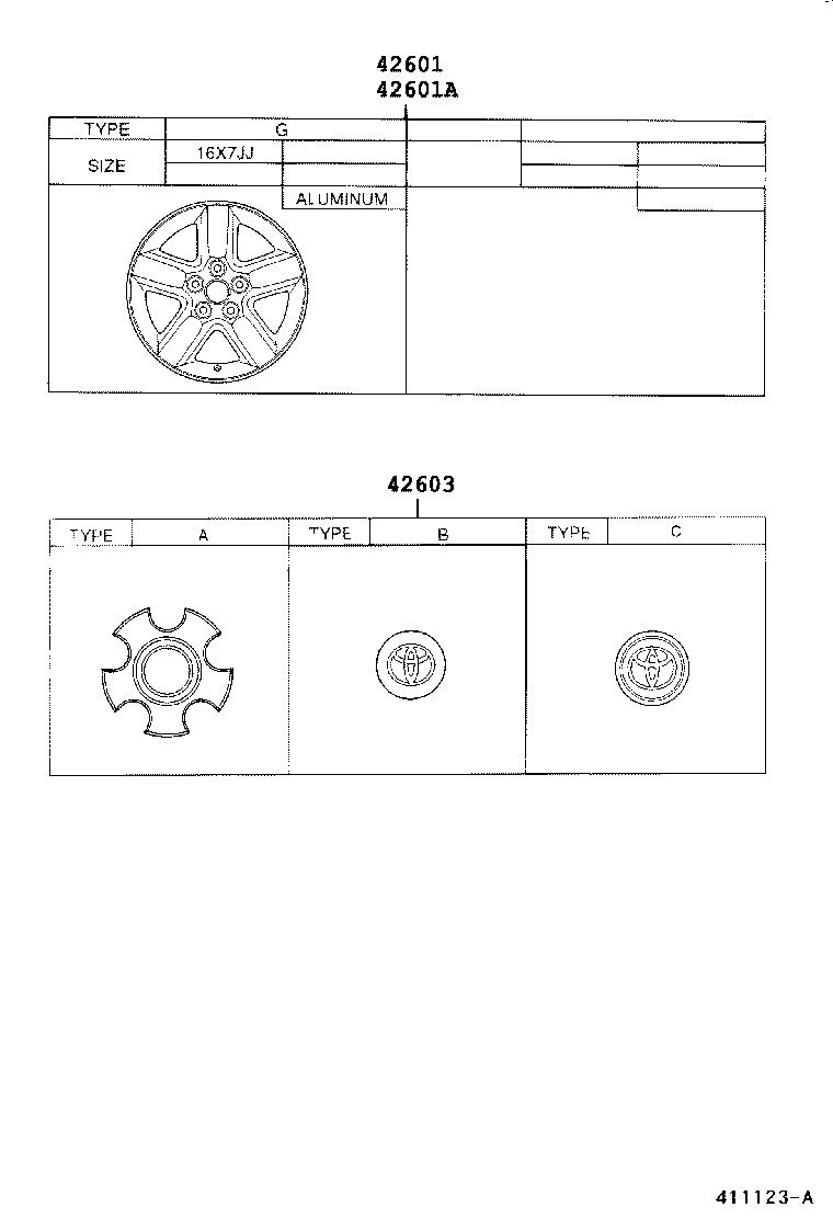 42652-42540 TIRE product image