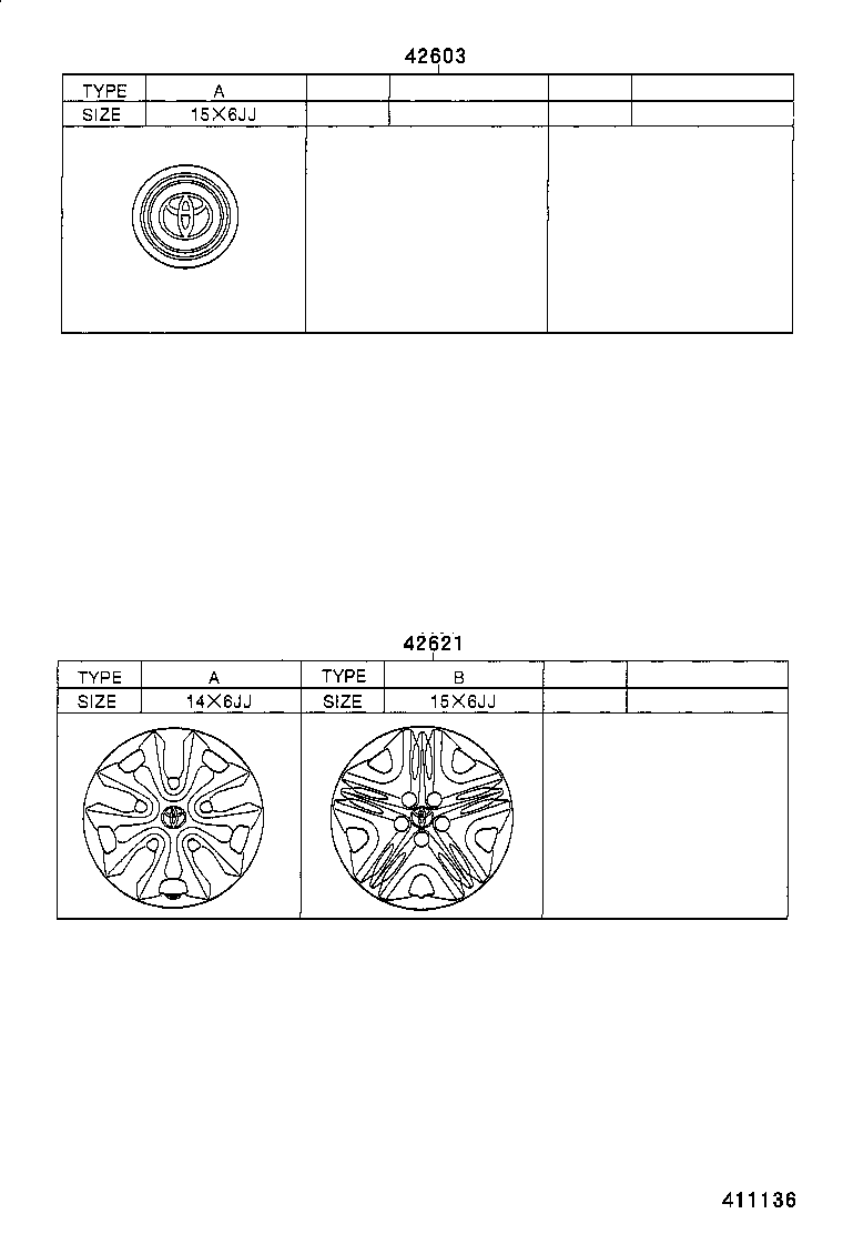 42602-63010 CAP, WHEEL product image