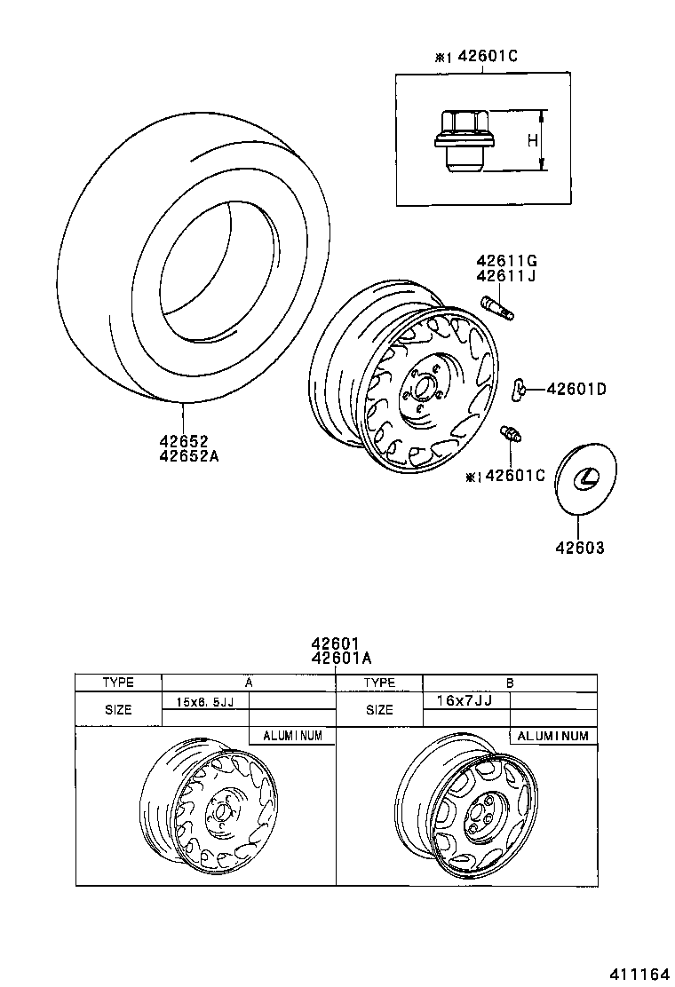 42652-50080 TIRE product image