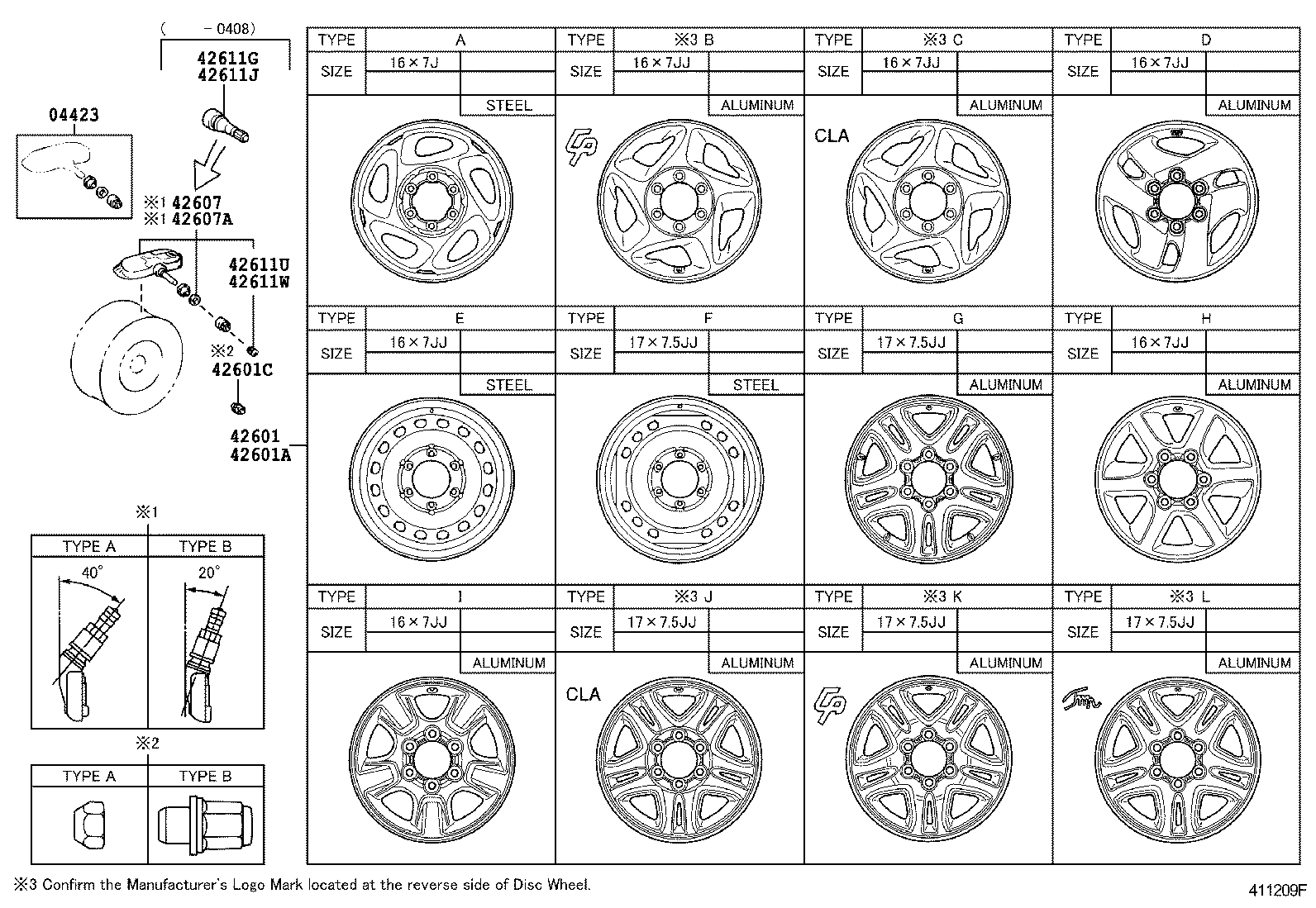 Toyota 42603-AF010 ORNAMENT SUB-ASSY, WHEEL HUB