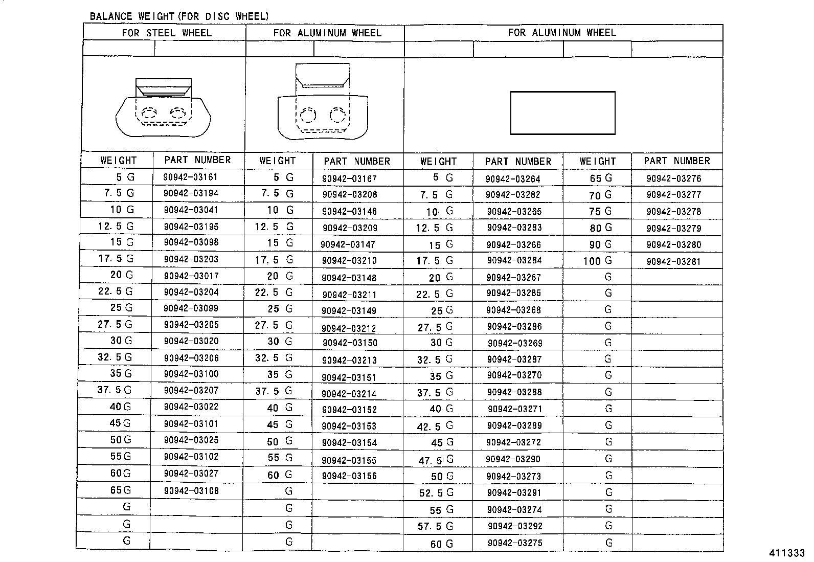 42602-28360 CAP, WHEEL product image