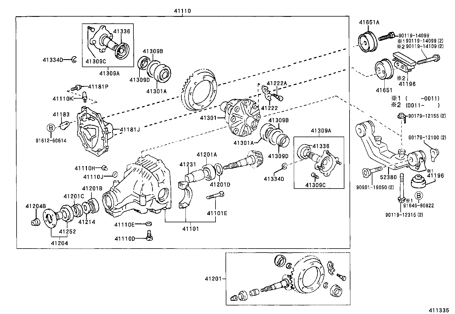 41196-48020 DAMPER, REAR DIFFERENTIAL DYNAMIC product image