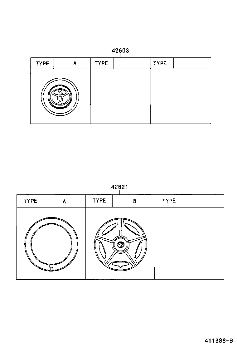 42602-28320 CAP, WHEEL product image