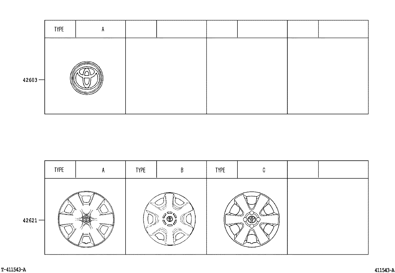 42602-02150 CAP, WHEEL product image