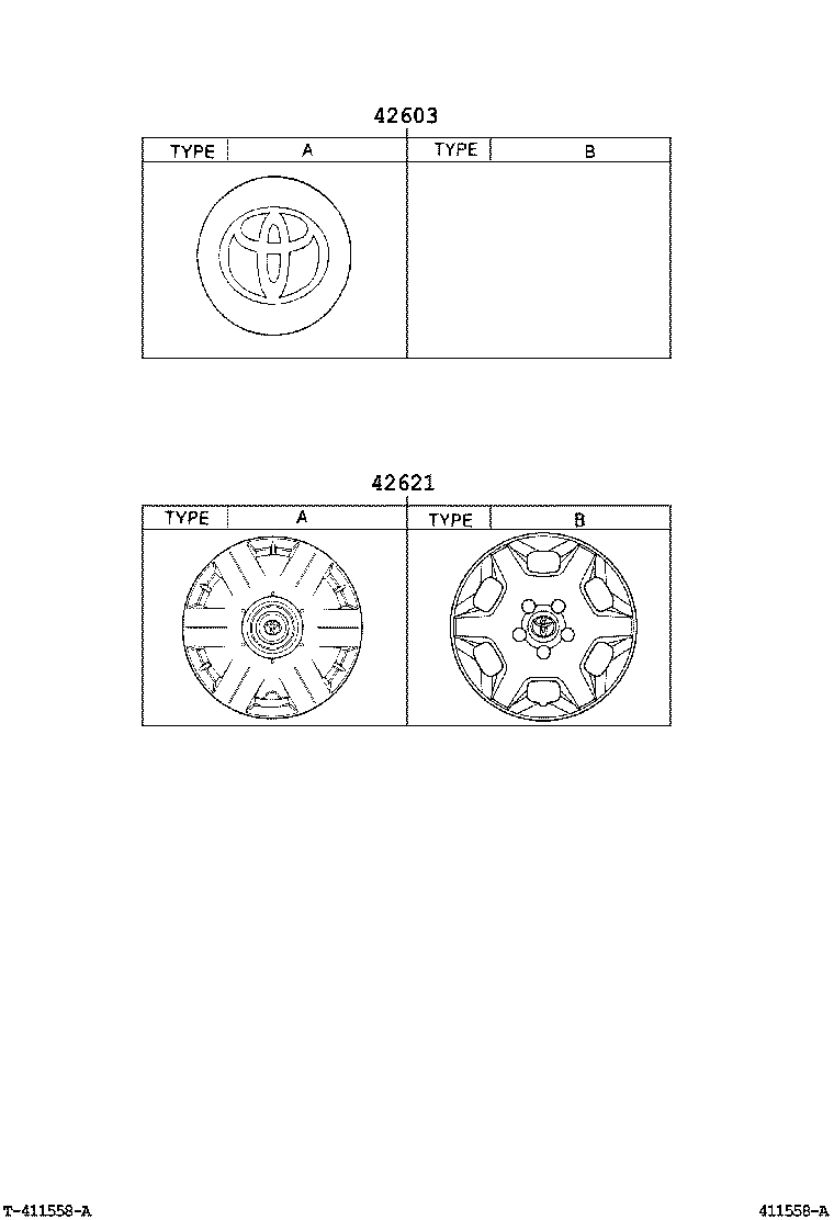 42611-28580 WHEEL, DISC product image