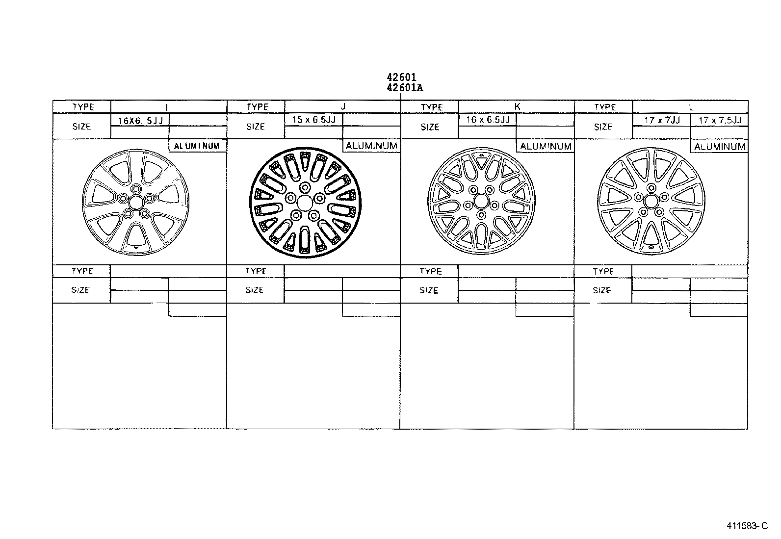 42602-53010 CAP, WHEEL product image