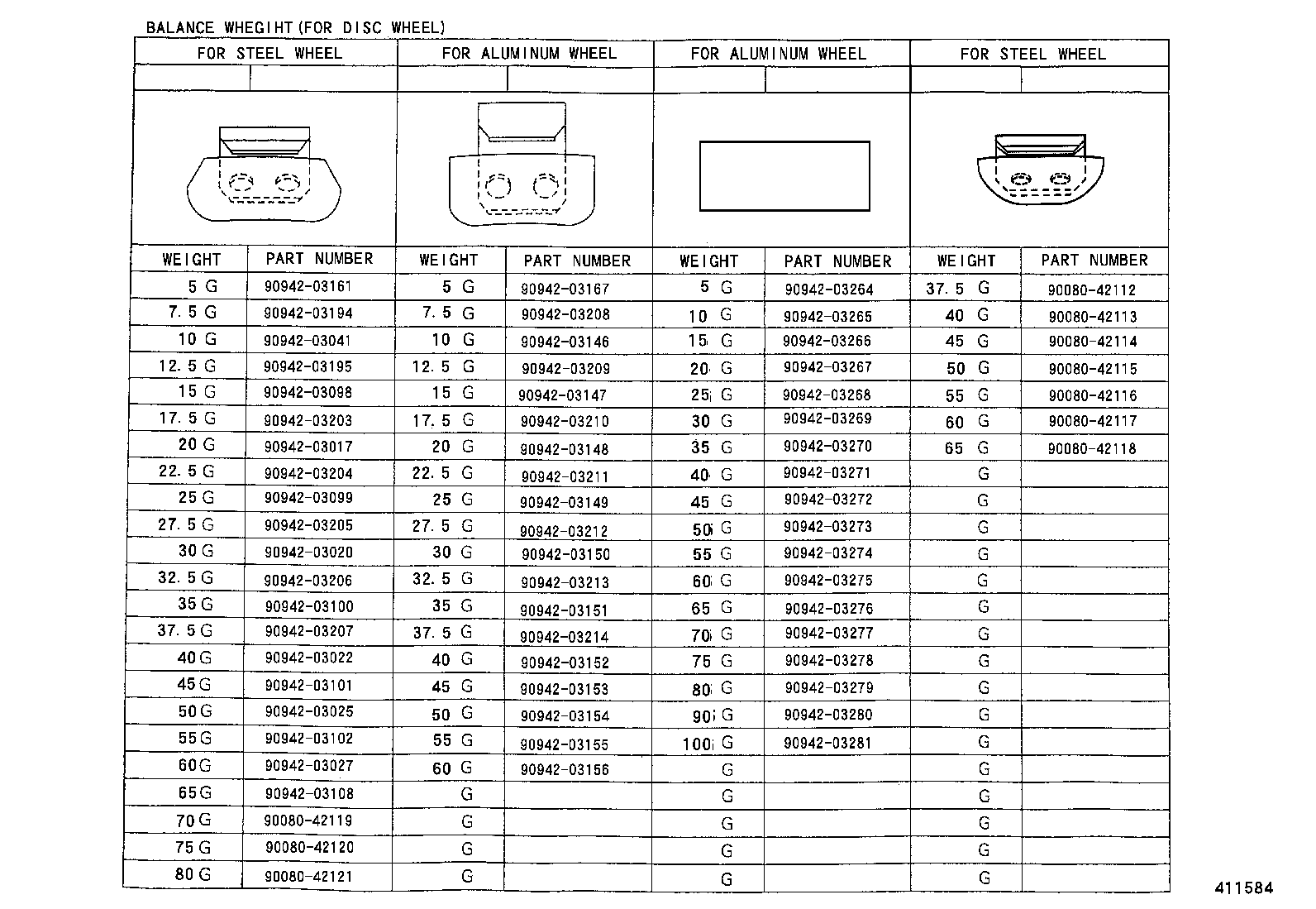 42602-52010 CAP, WHEEL product image