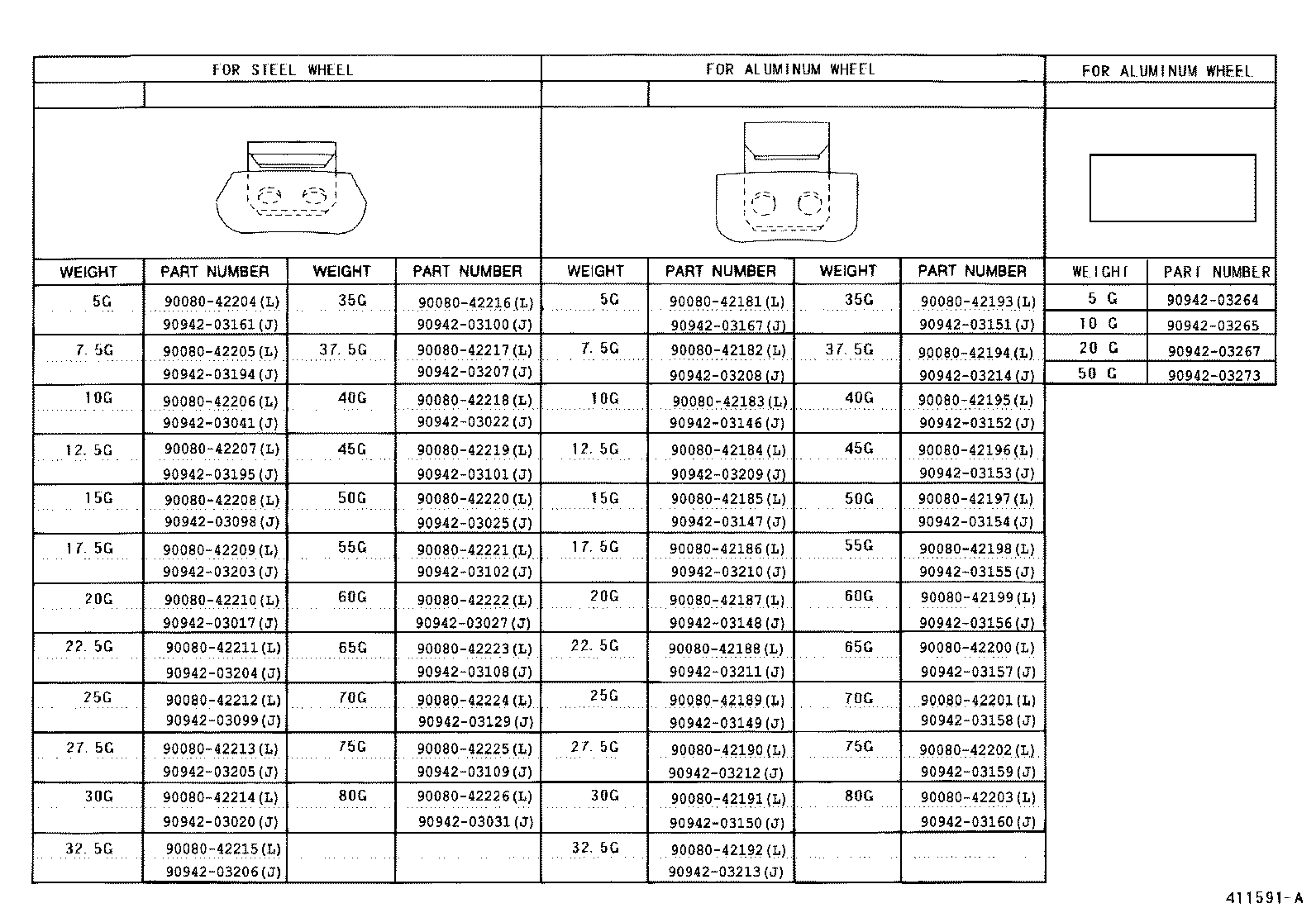 42611-06310 WHEEL, DISC product image