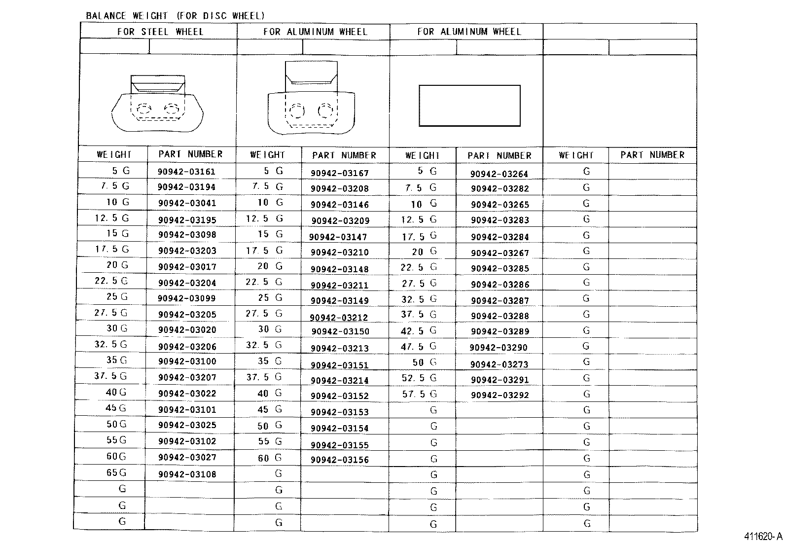 42602-58010 CAP, WHEEL product image