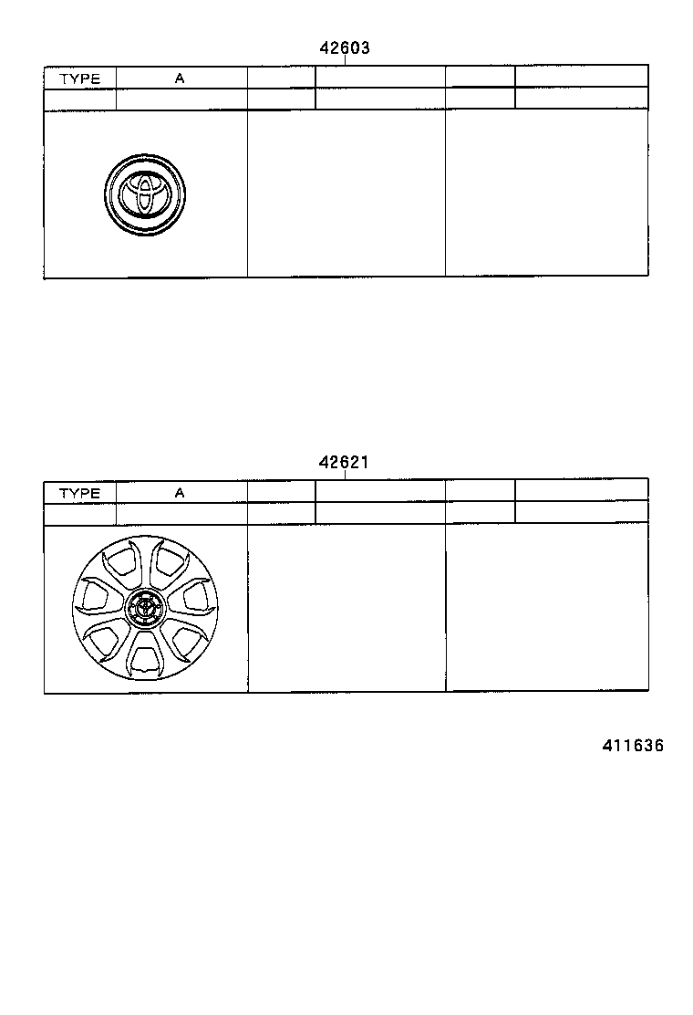 42611-AC030 WHEEL, DISC product image
