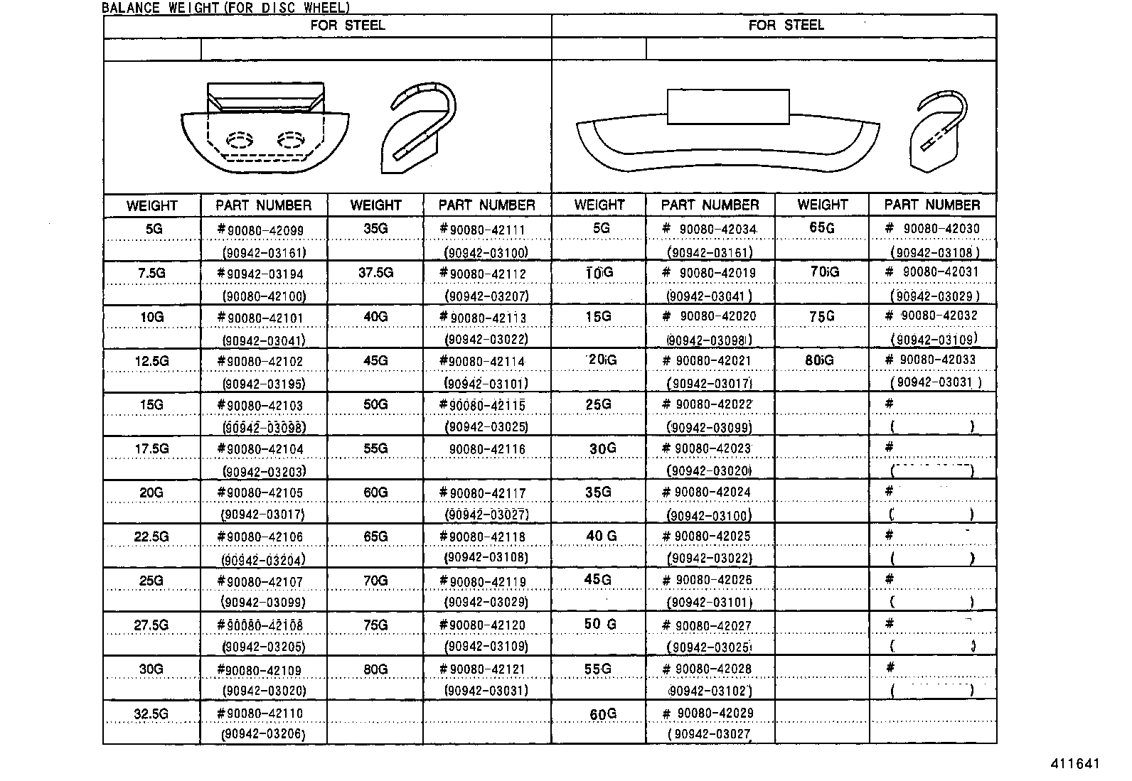 42611-AC030 WHEEL, DISC product image