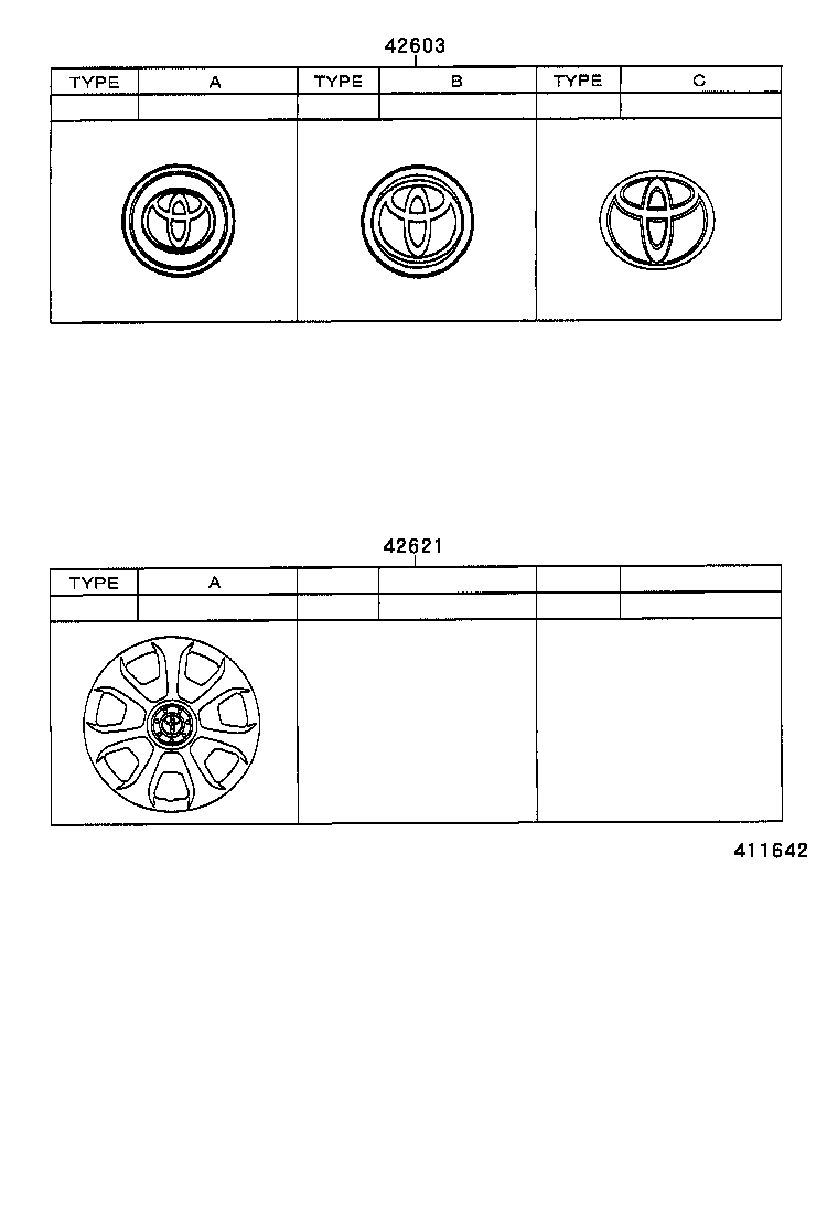 42611-AC040 WHEEL, DISC product image
