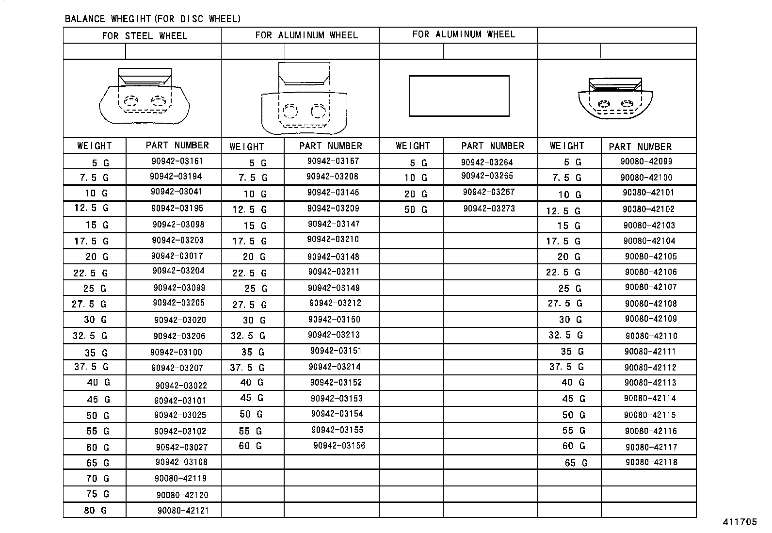 42611-02490 WHEEL, DISC product image