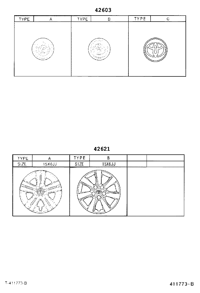 42602-68010 CAP, WHEEL product image