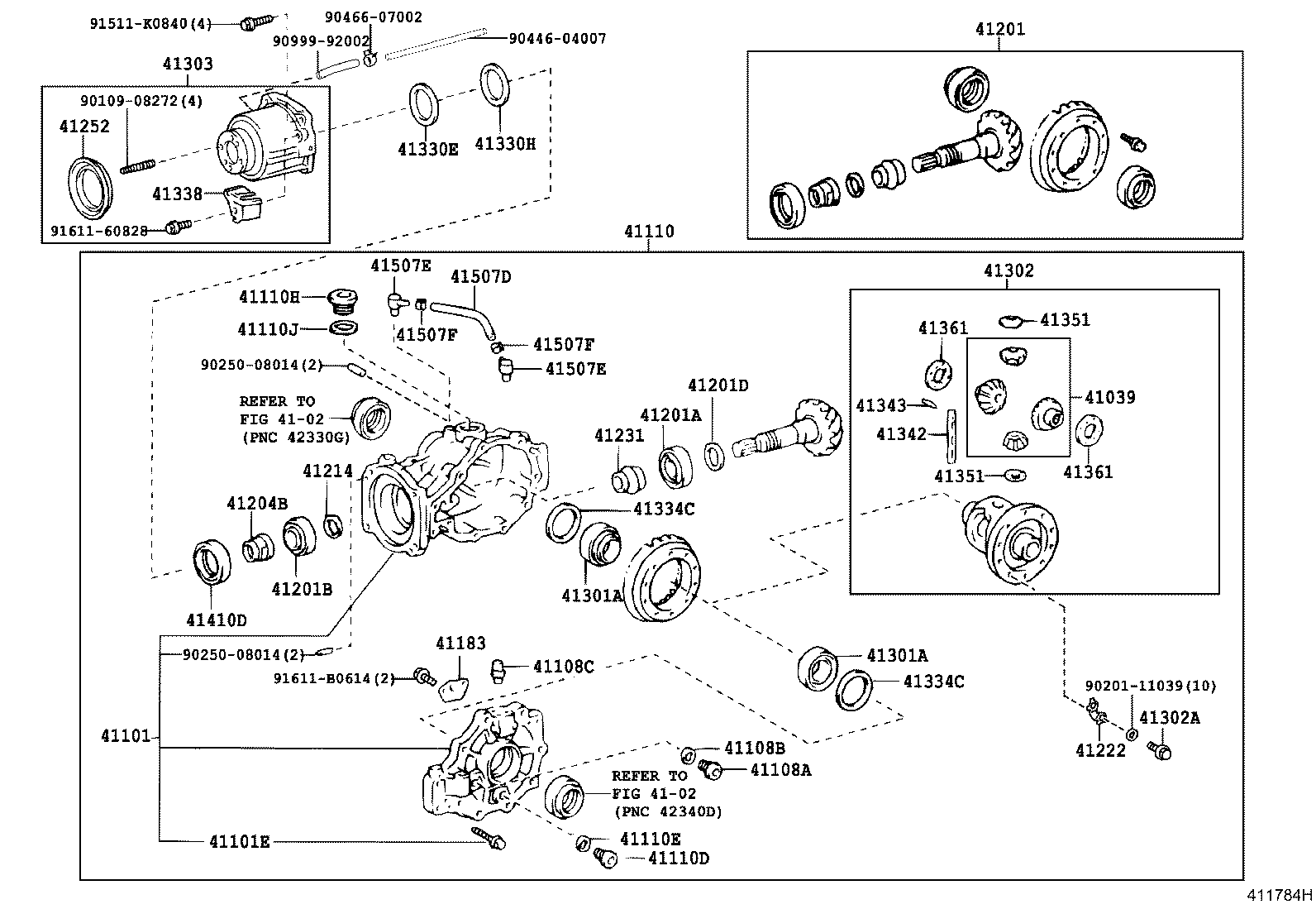 41222-28030 PLATE, REAR DIFFERENTIAL RING GEAR SET BOLT LOCK product image