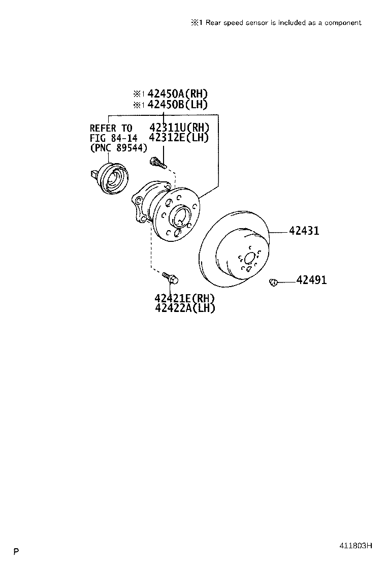 Toyota 42345-08040 CLAMP, NO. 2 (FOR RR DRIVE SHAFT OUTBOARD JOINT BOOT)