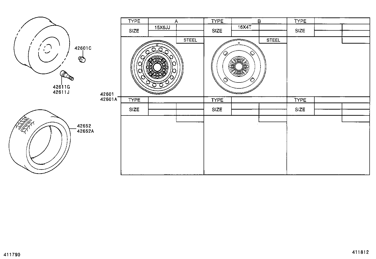 42652-52450 TIRE product image