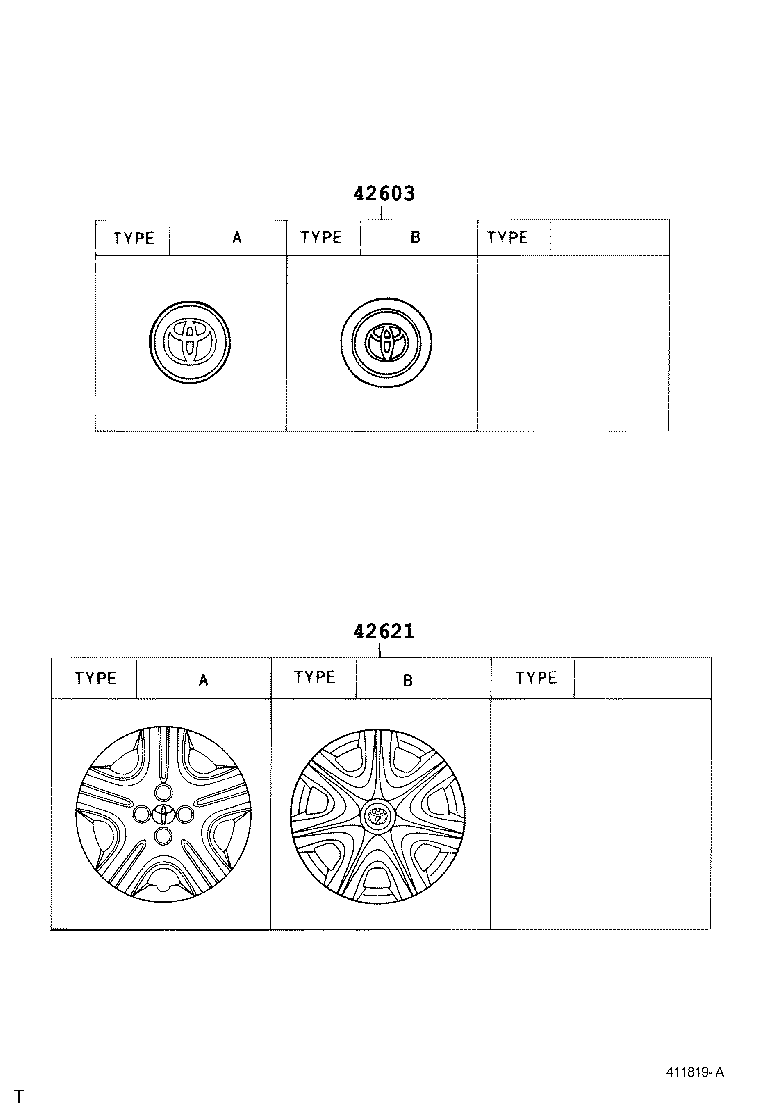 42602-46030 CAP, WHEEL product image
