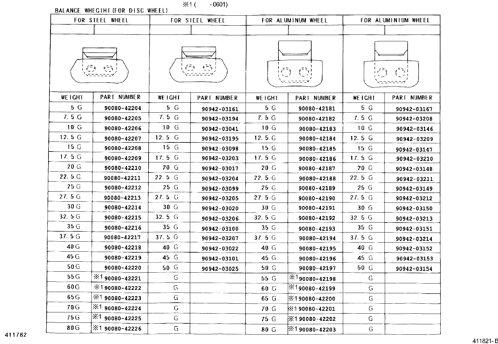 42611-0D280 WHEEL, DISC product image