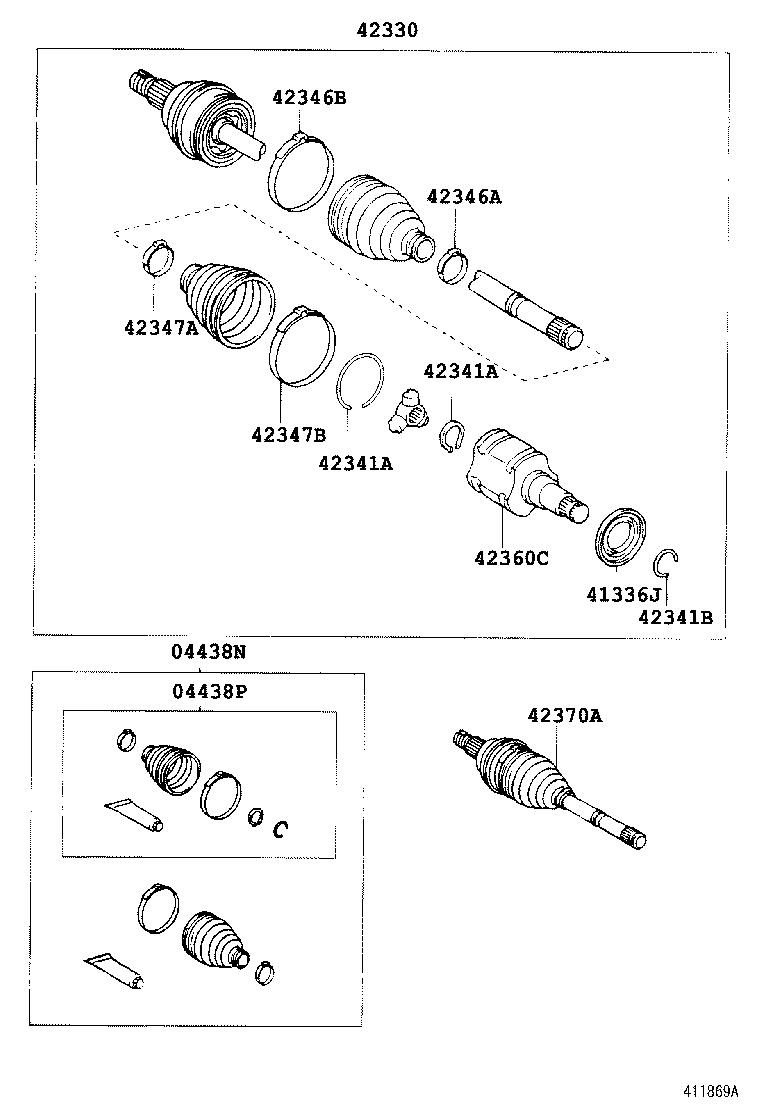 Thumbnail 2 for 42345-08040