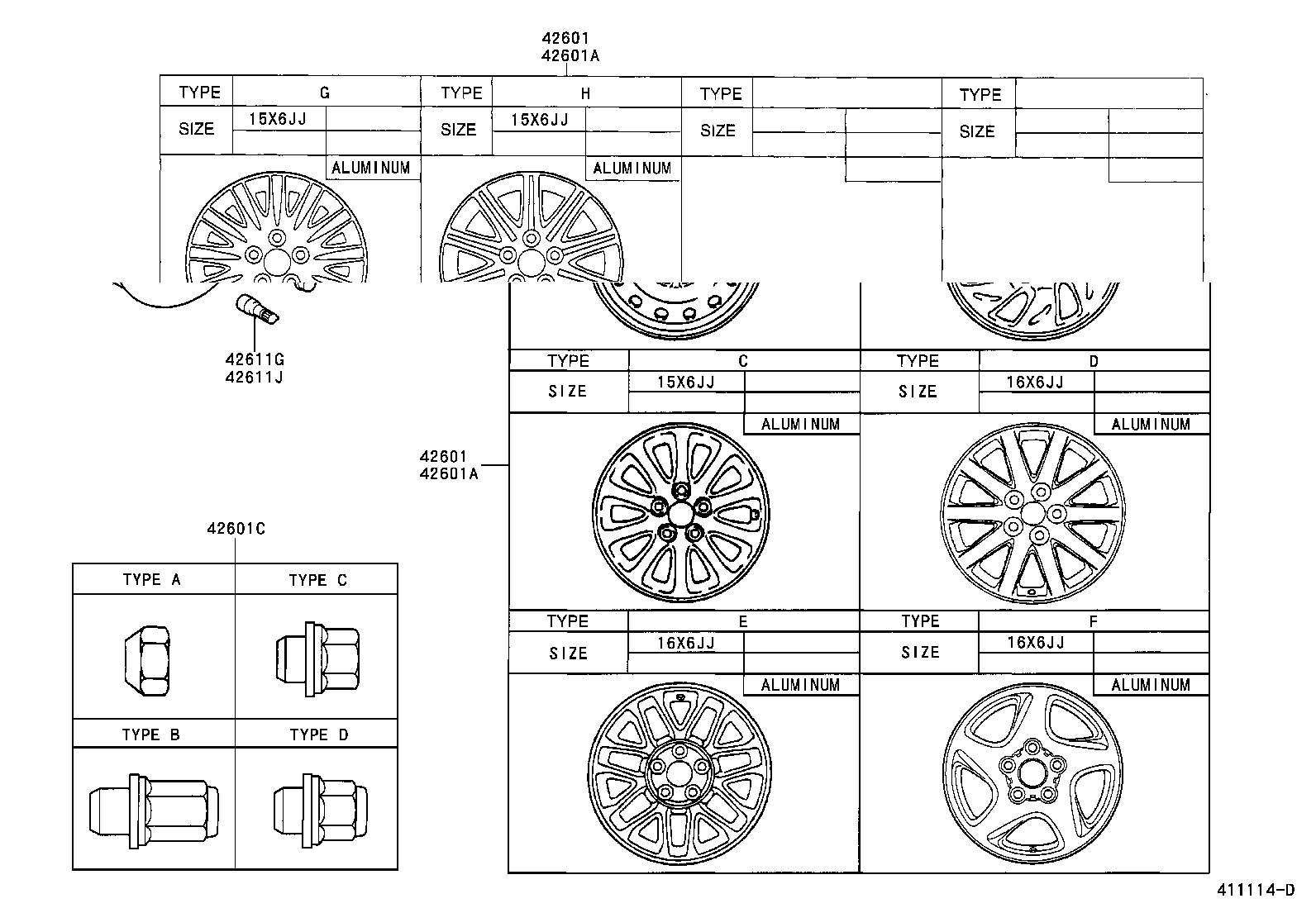 42603-YF030 ORNAMENT SUB-ASSY, WHEEL HUB product image
