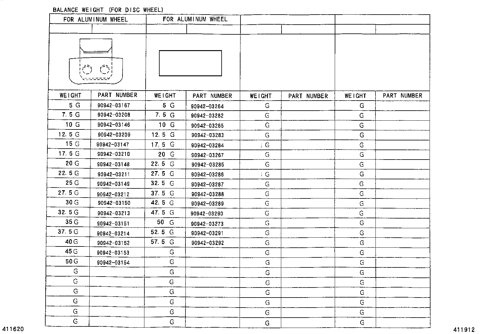 42611-58010 WHEEL, DISC product image