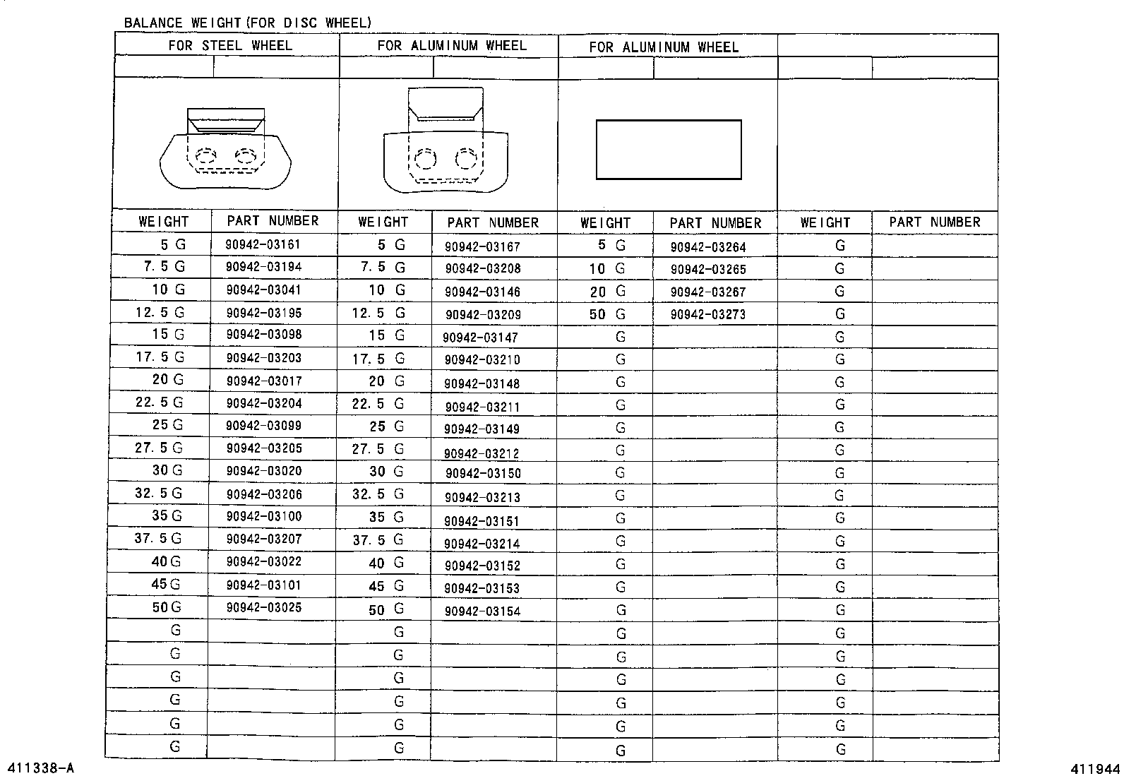 42602-0F010 CAP, WHEEL product image