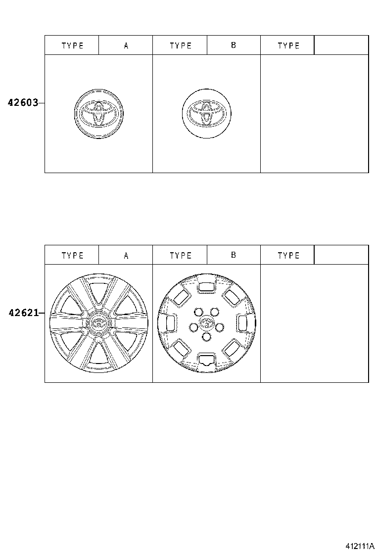 42602-44050 CAP, WHEEL product image