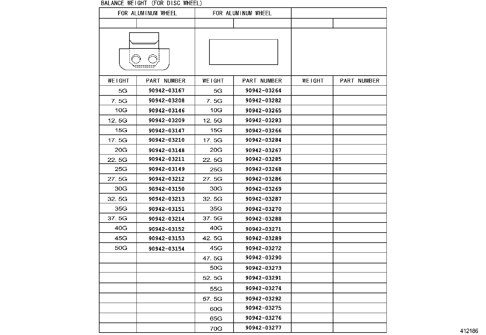 42611-48320 WHEEL, DISC product image