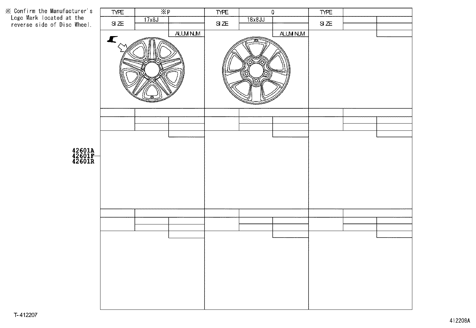 42652-60412 TIRE product image