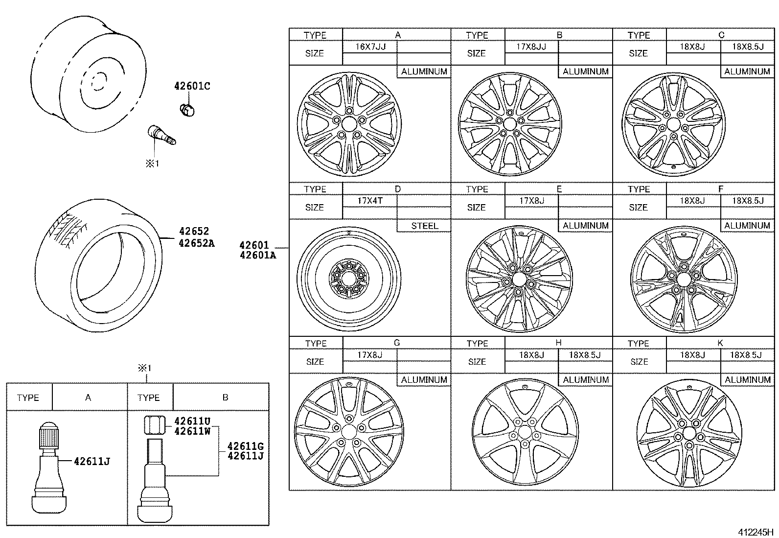 42652-53240 TIRE product image